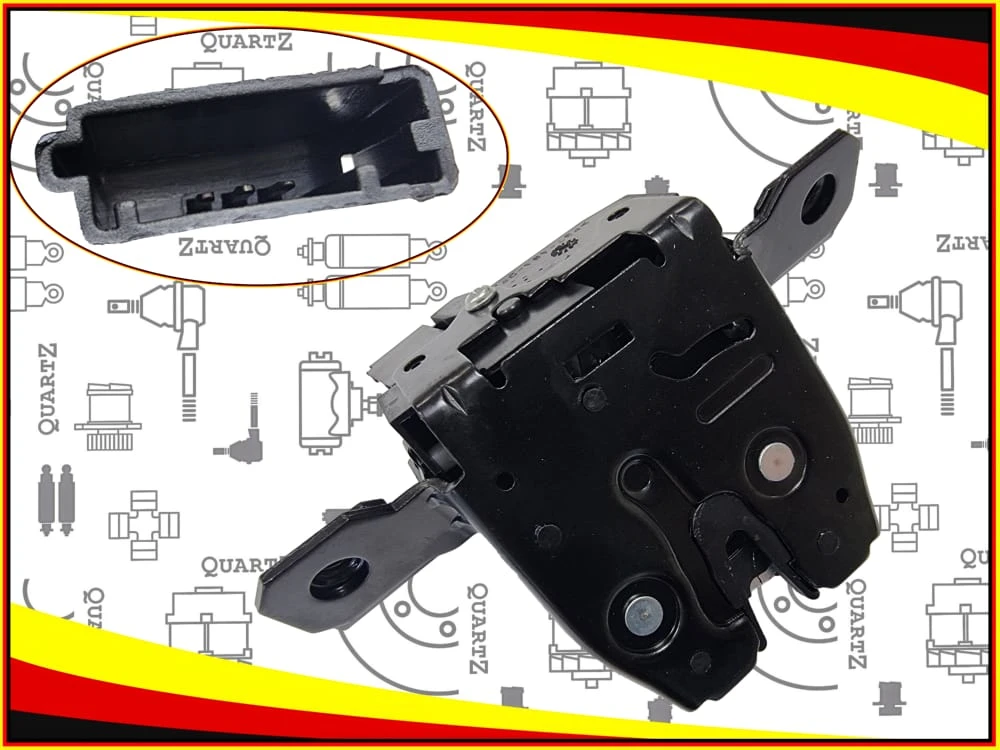 QZ13587640 QUARTZ Замок крышки багажника chevrolet, opel код qz13587640 (фото 3)