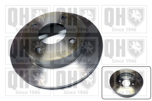 BDC4393 QUINTON HAZELL Тормозной диск (фото 2)