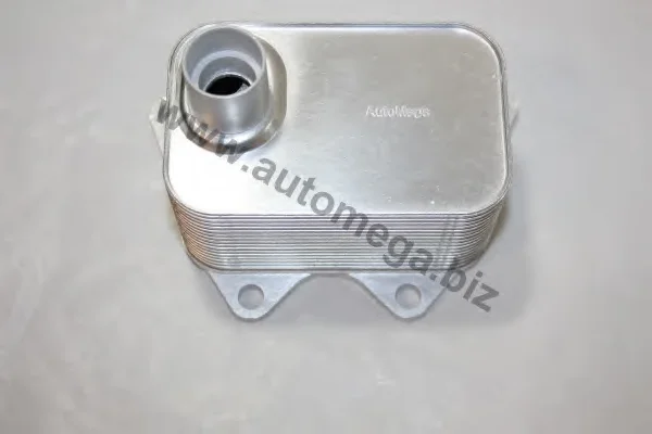 30117002106JJ AUTOMEGA масляный радиатор двигателя (фото 1)