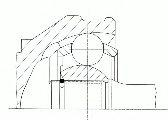 21307 GKN SPIDAN/LOEBRO Шрус внутренний (фото 1)