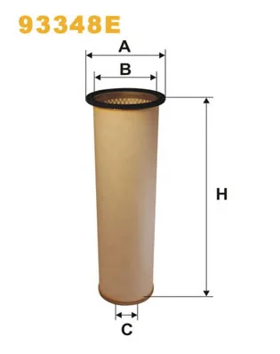 93348E WIX Фильтр воздушный (фото 1)