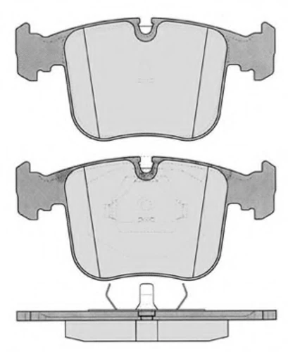 550.0 RAICAM Колодки дисковые торм. перед. bmw (фото 1)