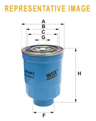 WF8062 WIX Топливный фильтр (фото 1)