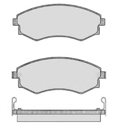 501.0 RAICAM Колодки дисковые торм. перед. hyun (фото 1)