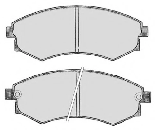 501.2 RAICAM Колодки дисковые торм. перед. kia (фото 1)