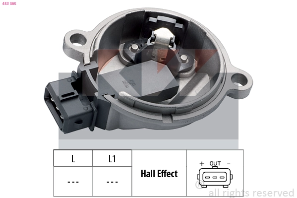 453 365 KW Датчик, положение распределительного вала (фото 2)