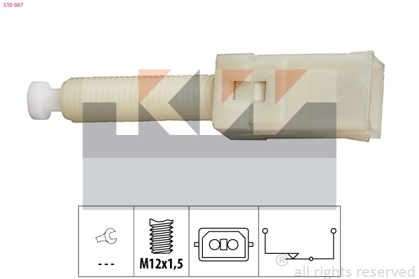 510087 KW Выключатель фонаря сигнала торможения (фото 2)