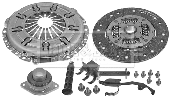 HK2524 BORG & BECK Комплект сцепления (фото 1)