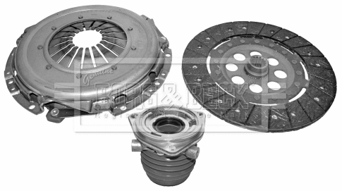 HKT1185 BORG & BECK Комплект сцепления (фото 1)