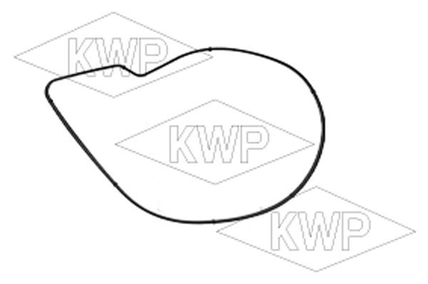 101509 KWP Водяной насос, охлаждение двигателя (фото 2)