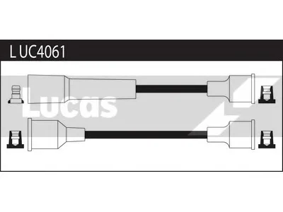 LUC4061 LUCAS Высоковольтные провода (комплект проводов зажигания) (фото 1)