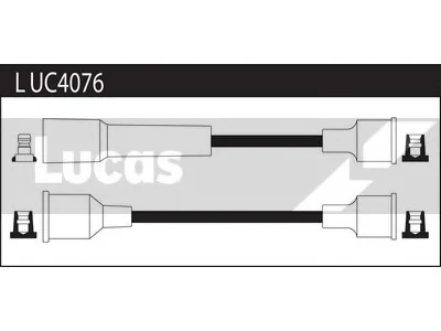LUC4076 LUCAS Высоковольтные провода (комплект проводов зажигания) (фото 1)