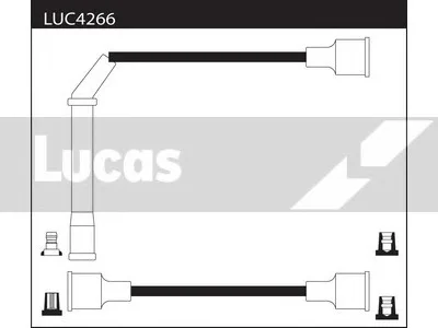 LUC4266 LUCAS Высоковольтные провода (комплект проводов зажигания) (фото 1)