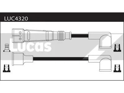 LUC4320 LUCAS Высоковольтные провода (комплект проводов зажигания) (фото 1)