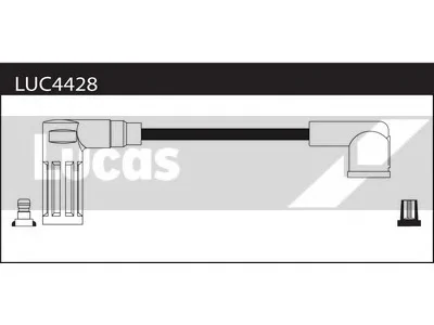 LUC4428 LUCAS Высоковольтные провода (комплект проводов зажигания) (фото 1)