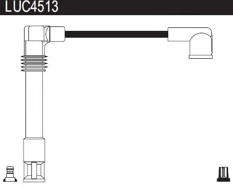 LUC4513 LUCAS Высоковольтные провода (комплект проводов зажигания) (фото 1)