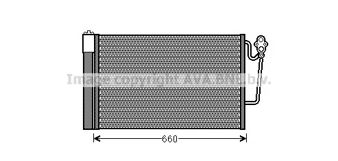 BW5363 PRASCO Радиатор кондиционера (фото 1)