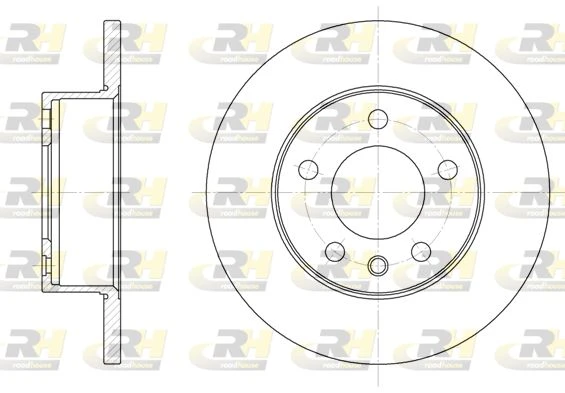 6201.00 ROADHOUSE Тормозной диск (фото 1)