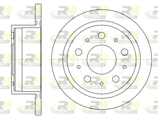 61057.00 ROADHOUSE Тормозной диск (фото 3)