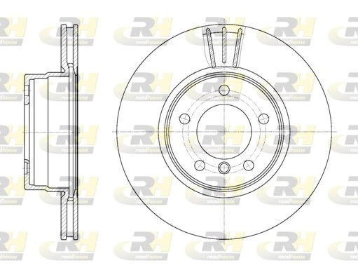6653.10 ROADHOUSE Тормозной диск (фото 3)