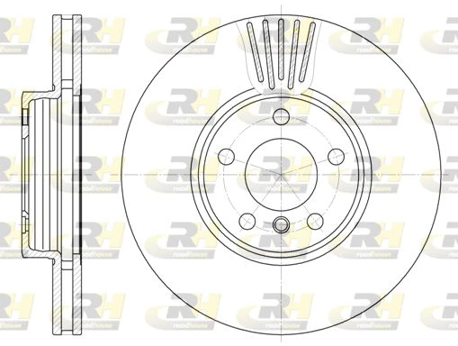 6600.10 ROADHOUSE Тормозной диск (фото 3)