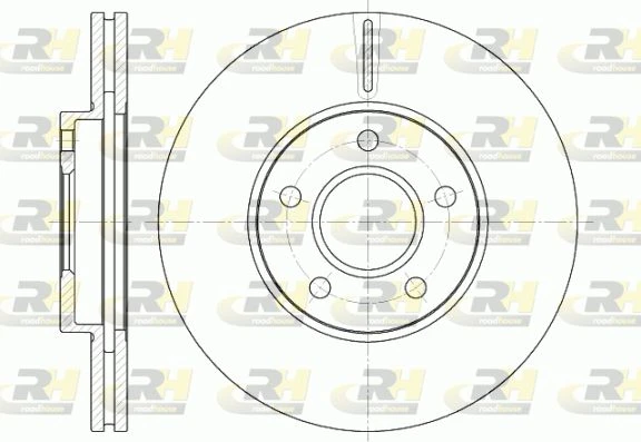 6662.10 ROADHOUSE Тормозной диск (фото 3)