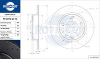 RT 1071-GL T3 ROTINGER Тормозной диск (фото 3)