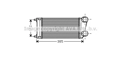 PE4299 PRASCO Интеркулер (радиатор интеркулера) (фото 1)