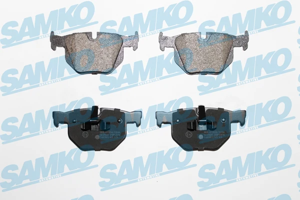 5SP1476 SAMKO Комплект тормозных колодок, дисковый тормоз (фото 3)