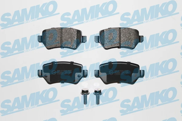 5SP1650 SAMKO Комплект тормозных колодок, дисковый тормоз (фото 2)