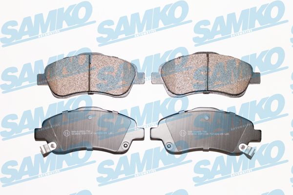 5SP1114 SAMKO Комплект тормозных колодок, дисковый тормоз (фото 2)