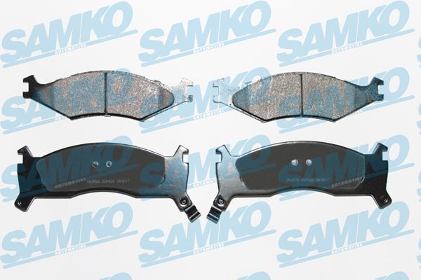5SP436 SAMKO Комплект тормозных колодок, дисковый тормоз (фото 2)