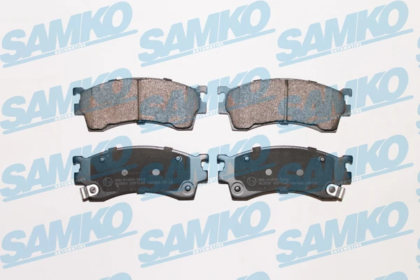 5SP1045 SAMKO Комплект тормозных колодок, дисковый тормоз (фото 3)