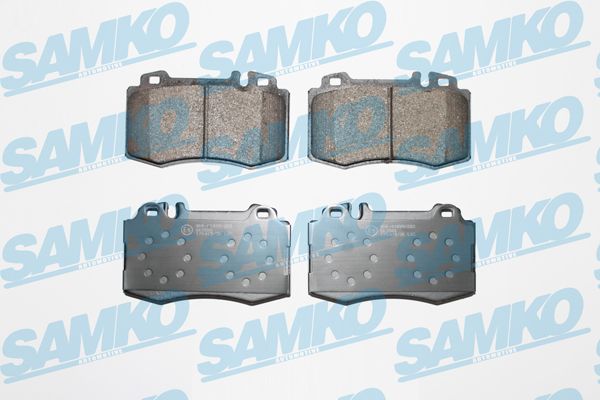 5SP899 SAMKO Комплект тормозных колодок, дисковый тормоз (фото 2)