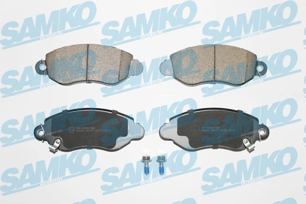 5SP775 SAMKO Комплект тормозных колодок, дисковый тормоз (фото 3)