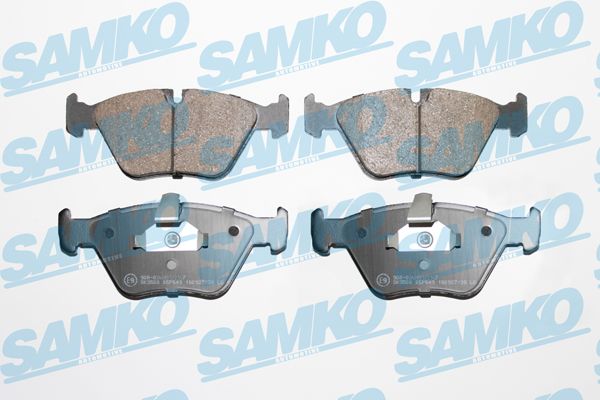 5SP649 SAMKO Комплект тормозных колодок, дисковый тормоз (фото 2)