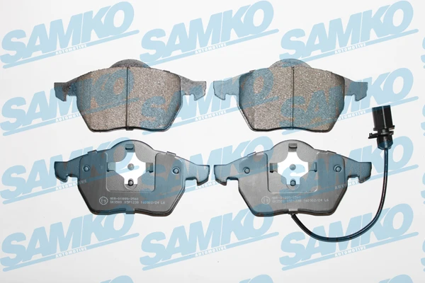 5SP1238 SAMKO Комплект тормозных колодок, дисковый тормоз (фото 3)