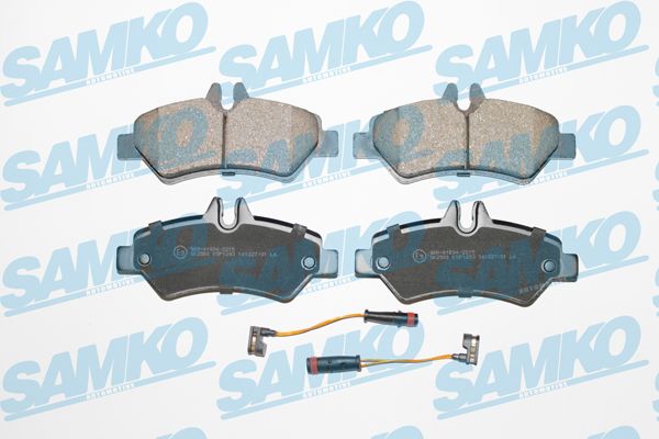 5SP1293 SAMKO Комплект тормозных колодок, дисковый тормоз (фото 2)