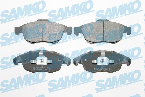 5SP1351 SAMKO Комплект тормозных колодок, дисковый тормоз (фото 2)