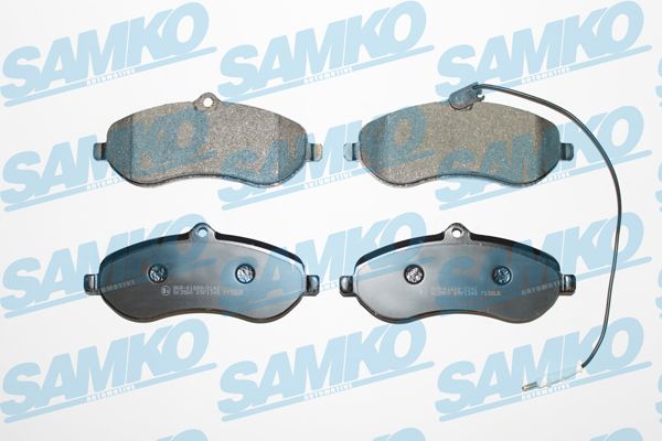 5SP1348 SAMKO Комплект тормозных колодок, дисковый тормоз (фото 2)
