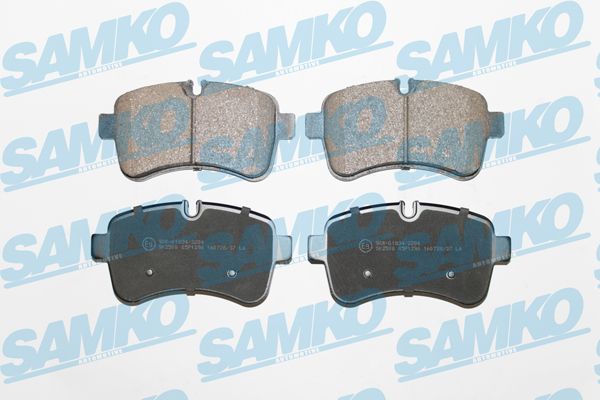 5SP1296 SAMKO Комплект тормозных колодок, дисковый тормоз (фото 2)