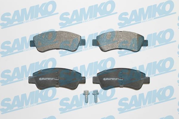 5SP1327 SAMKO Комплект тормозных колодок, дисковый тормоз (фото 2)