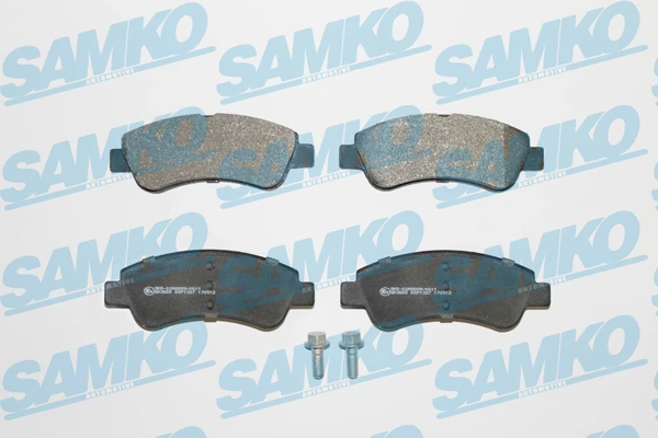 5SP1327 SAMKO Комплект тормозных колодок, дисковый тормоз (фото 3)