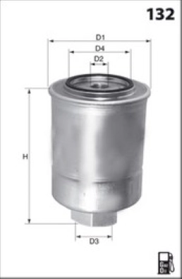 LFDS123 LUCAS Топливный фильтр (фото 4)