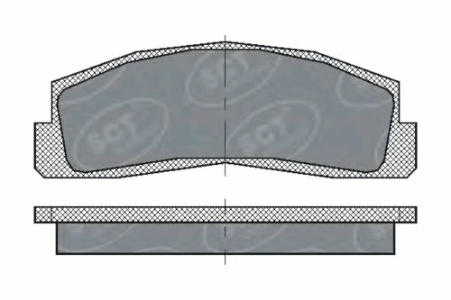SP 179 SCT - MANNOL Sp179 тормозные колодки (комплект 4 шт.) (фото 1)