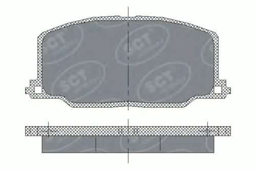 SP 123 SCT - MANNOL Тормозные колодки скидка -50% (фото 1)