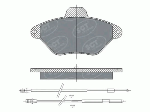 SP 299 SCT - MANNOL Комплект тормозных колодок дисковый тормоз (фото 1)