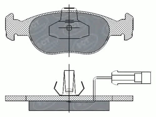 SP 291 SCT - MANNOL Тормозные колодки (комплект 4 шт.) sp 291 (фото 1)