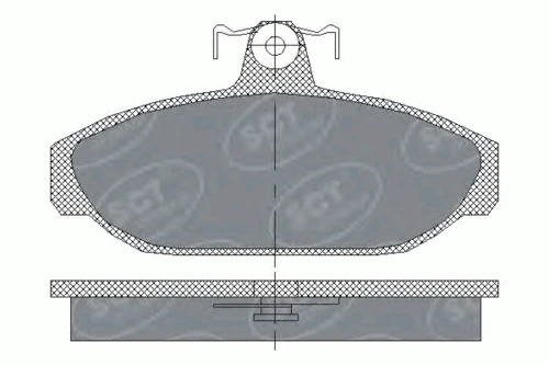 SP 165 SCT - MANNOL Колодки торм.fr (фото 1)