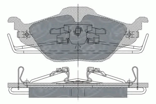 SP 241 SCT - MANNOL Pr суперцена тормозные колодки (фото 1)